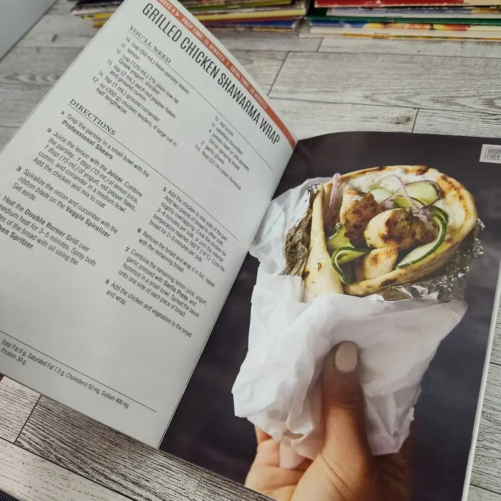 Pampered Chef Seasons‎ Best 2016 Fall Winter Cookbook Booklet Recipes